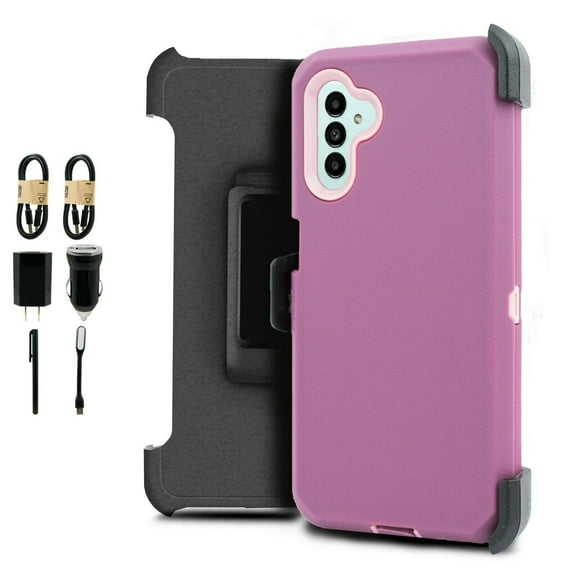 Value Pack ! for Samsung Galaxy A13 5G Phone Case 360° Cover Clip Kickstand Holster Hybrid Shock Bumper