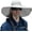 B2-beige, variant on 6" Wide Brim Sun Protection Hat Outdoor Unisex Bucket Hats for Hiking Beach Fishing Safari Garden Lawn Yard Work Kayaking