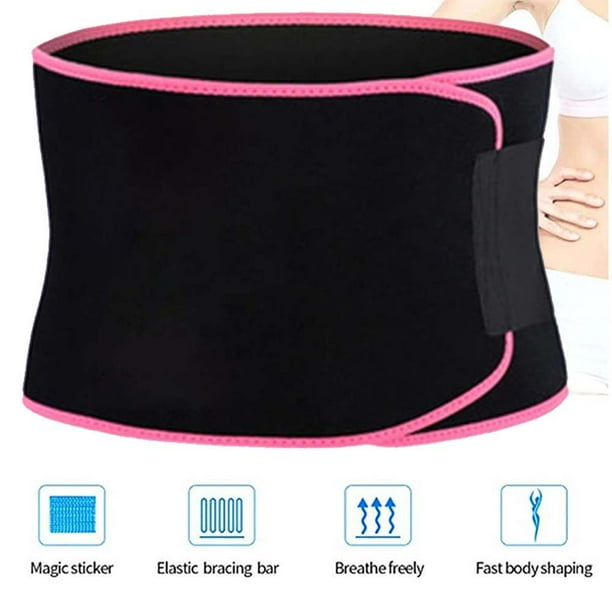 Autorización:Recortador de cintura Entrenador de cintura de neopreno Cinturón adelgazante para bajar de peso con efecto Sauna - Cinturón de sudor AB Soporte para espalda baja y lumbar Adepaton 2034317-2
