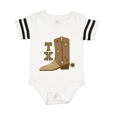 

Inktastic Texas Cowboy Boot Gift Baby Boy or Baby Girl Bodysuit