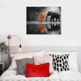 thumbnail image 4 of COMIO  - Thai Elephant Canvas Wall Art Peaceful Monk Pictures Painting Zen Massage Room Wall Decoration Framed Artwork, 4 of 4
