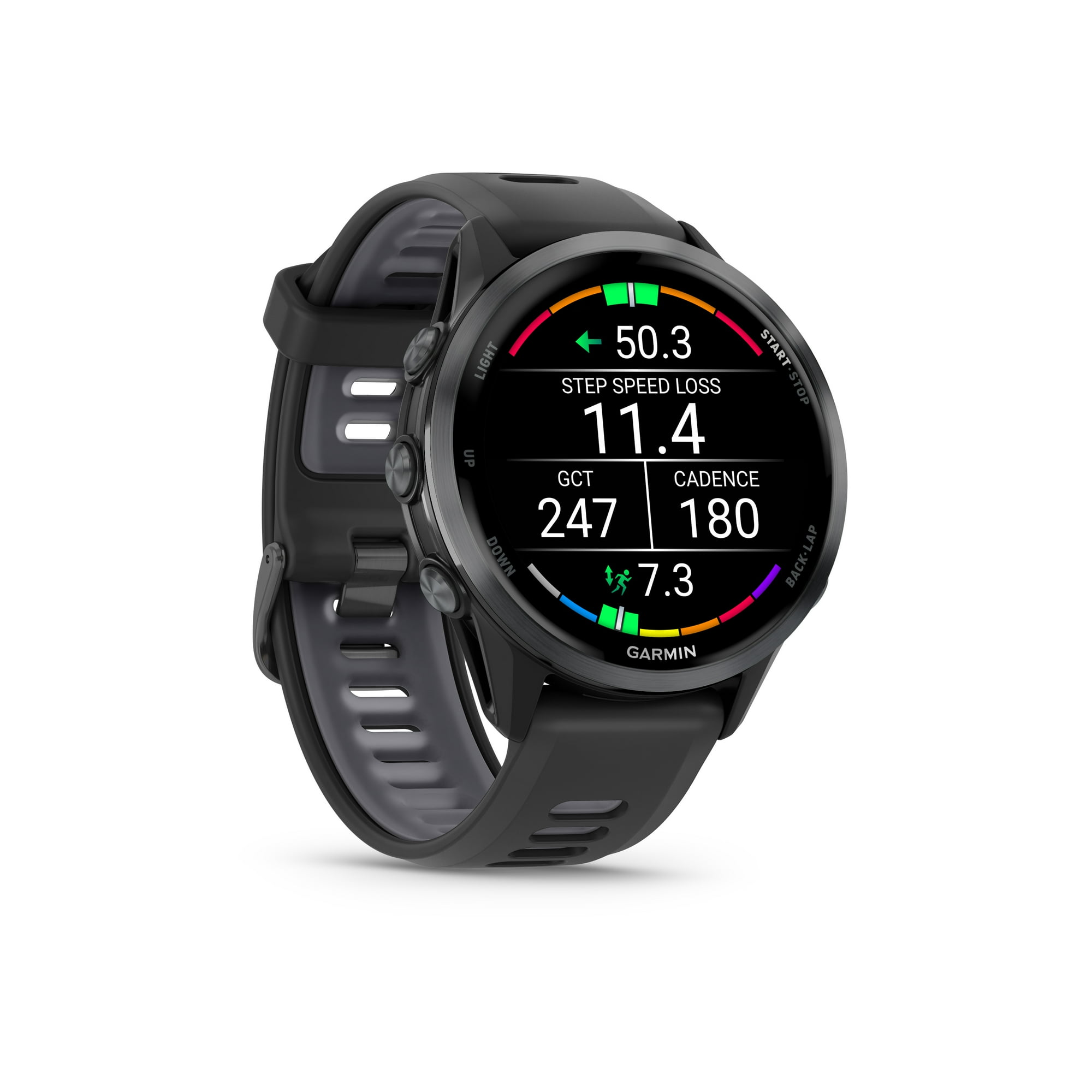 Garmin Forerunner® 970 GPS Smartwatch - Carbon Grey DLC Titanium