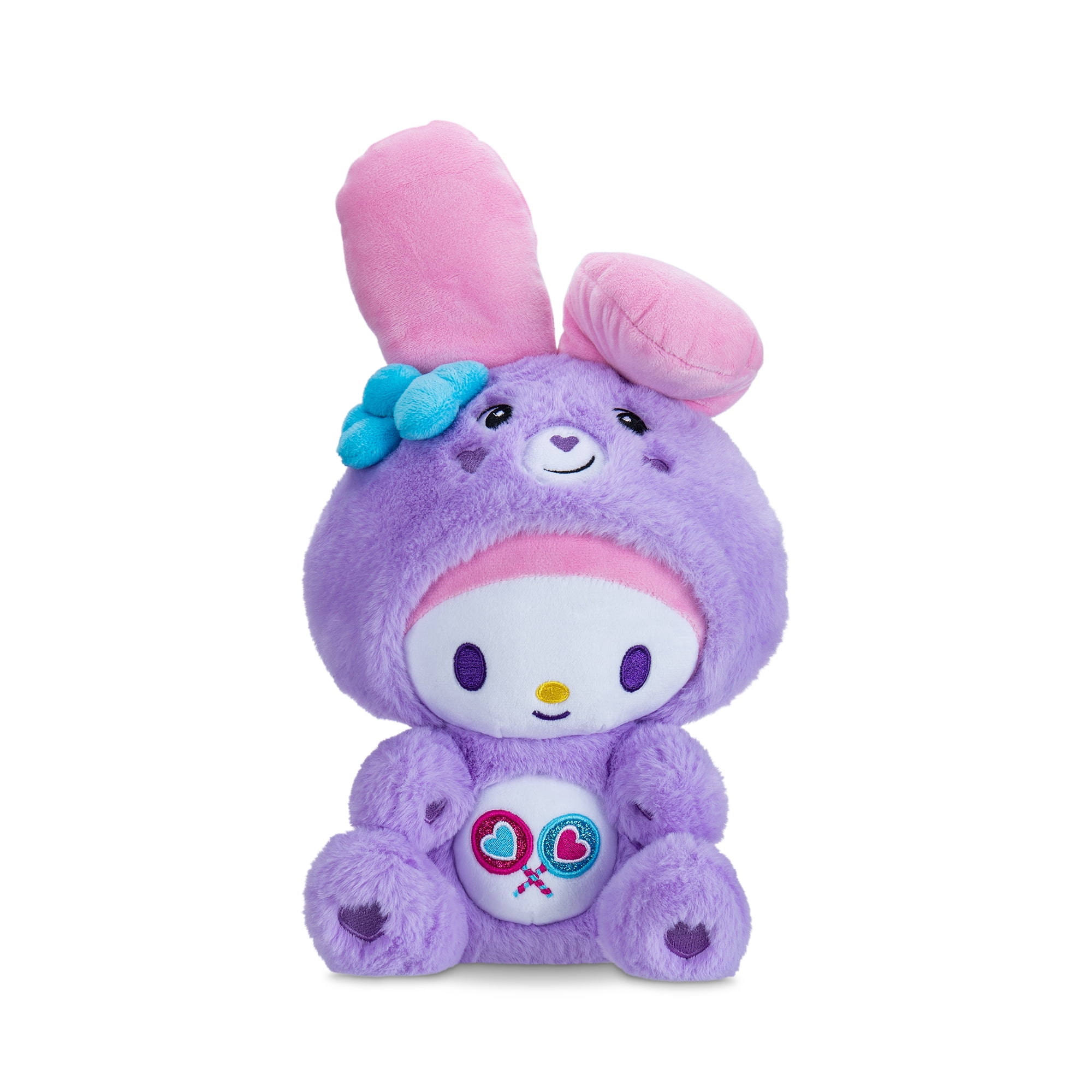 Care Bears x Hello Kitty , My Melody as Share Bear , 10" Collectible Plush, Great Gift for Girls or (图2)