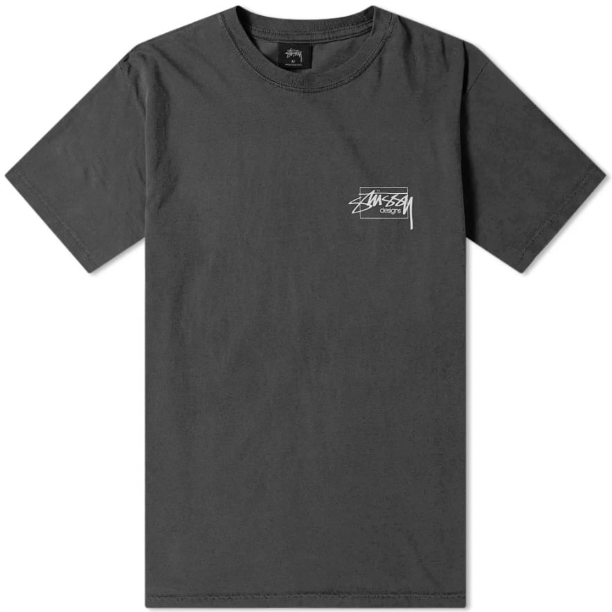 Modern Age Short Sleeve Printed Logo T-shirt Dark Grey -