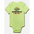 thumbnail image 1 of CafePress - Loved: Doberman Infant Bodysuit - Baby Light Bodysuit, 1 of 1