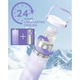 thumbnail image 3 of Momfree 22oz Portable Breast Milk Cooler for Breastmilk Storage, Liquid Gold Saver 360° Cooling Keeps Milk Fresh for 24 Hours, Larger Capacity Breastmilk Chiller with 2pcs Bottles for Outdoor, 3 of 10