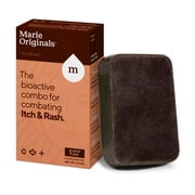Marie Originals Itch Relief Soap Body Wash Bar - All Natural Instant Relief from Insect Bites, Chicken Pox, Chiggers and Other Skin Irritations ie. Eczema, Anti- Itch Calming Soap