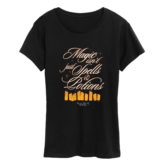 Practical Magic - Magic Isnt Spells & Potions Short Sleeve Graphic T-Shirt