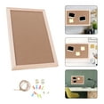 thumbnail image 4 of SHOWERORO Framed Pin Board Message Board Synthetic Material 2PCS Wall Decoration, 4 of 4