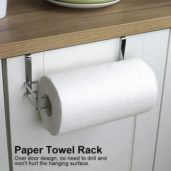 LYUMO - Portarrollos de papel higiénico de acero inoxidable resistente al agua (10,2 x 3,5 x 2,6 cm)