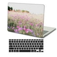 thumbnail image 3 of KSK KAISHEK Compatible New MacBook Air 13" Case 2022 2021 2020 2019 2018 Rel. Model A1932 A2179 A2337 m1, Plastic Hard Protective Shell Case Cover + Black Keyboard Cover, Purple series 0718, 3 of 5