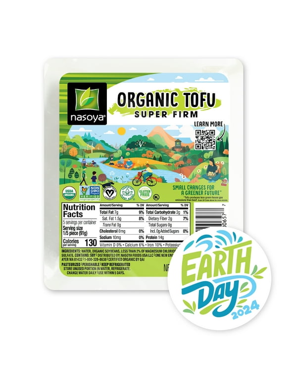 Nasoya Refrigerated Organic Super Firm Tofu, 16 oz