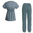thumbnail image 2 of Ensemble de Sarraus pour Femmes Haut de Sarrau et Pantalon Ensemble de Sarraus, 2 of 3