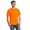 Safety-Orange, variant on Men's High Visibility Safety T-Shirt, 50/50 Cotton/Polyester Hi Vis Construction Work Shirt (Safety-Green, S)