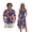 American Flag Star, variant on Japanese Crane Cloud Print Hawaii Couple Matching Outfit Men's Button Down Shirt Sleeveless Dress with Pockets Summer Dress for Women 2026 Beach Couples Tshirt for Husband and Wife, 3XL