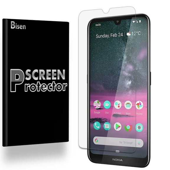 Fit Nokia 3 V [4-Pack BISEN] Ultra Clear Screen Protector, Anti-Scratch, Anti-Shock