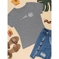 thumbnail image 3 of Wish Dandelion W Hearts T-Shirt Women -Image by Shutterstock, Female 5X-Large, 3 of 4