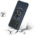 thumbnail image 3 of Kaleidio Case For Wiko Voix [Robotic Hybrid] Rugged Shockproof [Ring Stand] Magnetic Armor Impact Cover [Blue/Black], 3 of 3