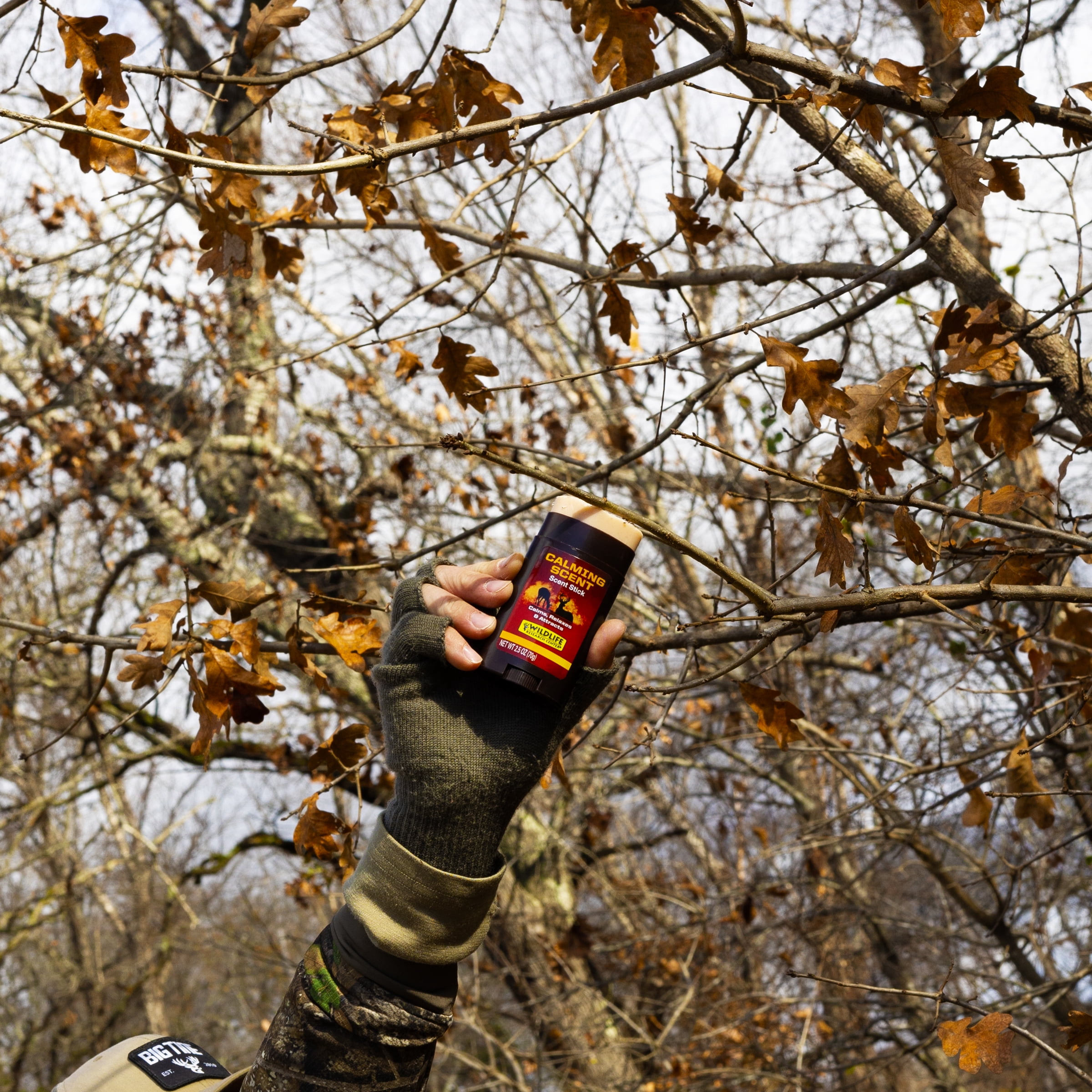 Wildlife Research Center Calming Scent 2.5 oz Scent Stick - All Season Scent Calms and relaxes deer for closer shots.
