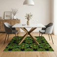 thumbnail image 3 of ODIKA 5'x7' Washable Area Rug Non-Slip, Chair-Friendly Guys Asymmetrical Mens Icons Bold Anime Men Cave Movie Graphic for Dining Room, Under Table, Home Office, 3 of 7