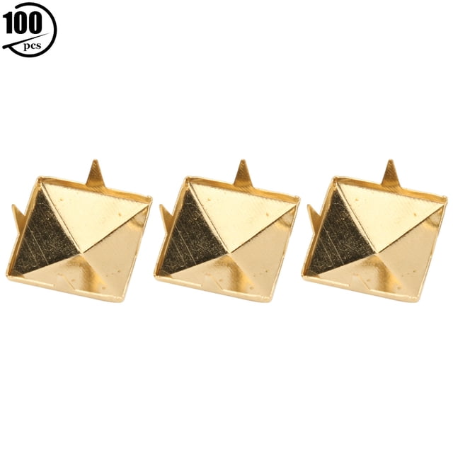 Leather Rivets, Decoration Rivet, Brass For Bracelets Clothing Gold 15mm