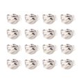 thumbnail image 1 of 20pcs Ear Clips on Earrings Converter Flat Round Earring Components Jewelry Tools for DIY Earring None Pierced Ears(10mm, 1 of 7