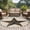 Brown, variant on Round Area Rug 6 Ft, Texas Star Rustic Washable Non-Slip Circle Carpet for Living Room/Bedroom, Vintage Farmhouse Striped Brown Low-Profile Indoor Mats Collection Rugs for Residential