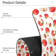 thumbnail image 4 of Yayeee Faucet Mat for Kitchen Sink 14.7" Diatomite Long Splash Guard Pad, Red Apple Heart Pattern, 4 of 7