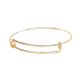 thumbnail image 4 of Pulsera deslizable de 6 piezas Brazaletes extensibles Pulsera de alambre de metal DIY Pulsera de mujer (dorado, blanco, plateado, rosa dorado, negro), 4 of 4