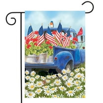 Briarwood Lane All American Truck Garden Flag