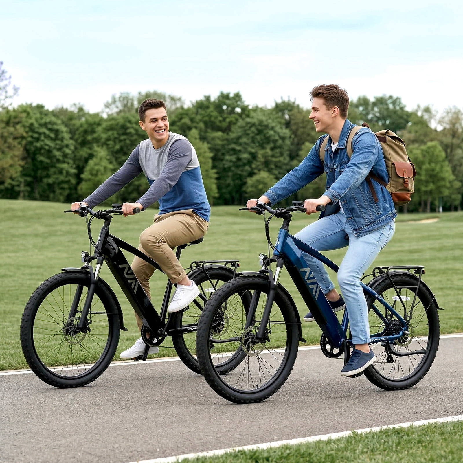 TST Electric Bike for Men, Peak 1000W E Mountain Bike, Electric Bicycle, 27.5" Tire EBike, Hydraulic Disc Brakes, 48V/15Ah Battery UL2849