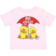 thumbnail image 3 of Inktastic Big Sister Duck Girls Toddler T-Shirt, 3 of 5