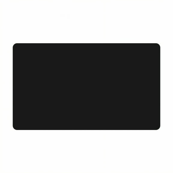 CCOCC Gaming Mouse Pad,Clean and Odorless Desk Protector Mat,Sensitive Response Leather Desk Mat,Black,7.9"x9.1"