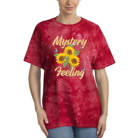 Sunflowers Mystery Feeling Tie Dye Crystal Women -Image by Shutterstock, Female Medium