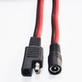 thumbnail image 3 of ROCKROK SAE to DC5.5x2.1mm Female Converter Adapters Cable, SAE to DC5521 Connect, 3 of 8