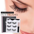 thumbnail image 4 of de Pestañas Magnéticas con Delineador de Ojos - de Delineador de Ojos para Pestañas - exterior exterior exterior Natural - No Se Pegamento 1 Yinane delineador de ojos con pestañas postizas, 4 of 8