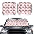 thumbnail image 2 of Xecao Mothers Day for Foldable Car Sun Shades (2-Pack) offer sun protection with an easy-fold design for convenient windshield shading., 2 of 7