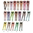 thumbnail image 4 of DTOWER Women Fashionable Suspender Pantyhose Socks Hole Design Fishnet Tights Socks, 4 of 5