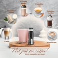 thumbnail image 3 of Espumador de Leche Eléctrico K-Brands con Cable Mezclador Potente para Café y Capuchino K-Brands NA, 3 of 8