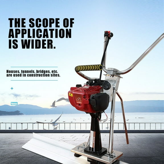 4 Stroke Concrete Vibrating Machine Gas Concrete Wet Screed Power Screed Cement