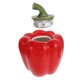 thumbnail image 3 of Ceramic Condiment Jar Pepper Shaped Storage Container Home Decoration .2x10.5CM Keeps Clean and Dry 1Pack, 3 of 3