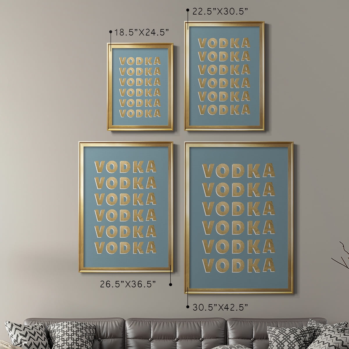 Vodka Premium Classic Framed Print - Ready to Hang