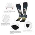 thumbnail image 3 of Sigee Astronaut Soccer Field for Socks for Men Women Socks Stocking Compression Socks, 3 of 6