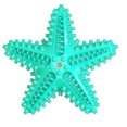 thumbnail image 1 of Star Dog Toy Interactive Rubber Interactive Pet Dispenser Toy Dog Squeaky Toy, 1 of 10