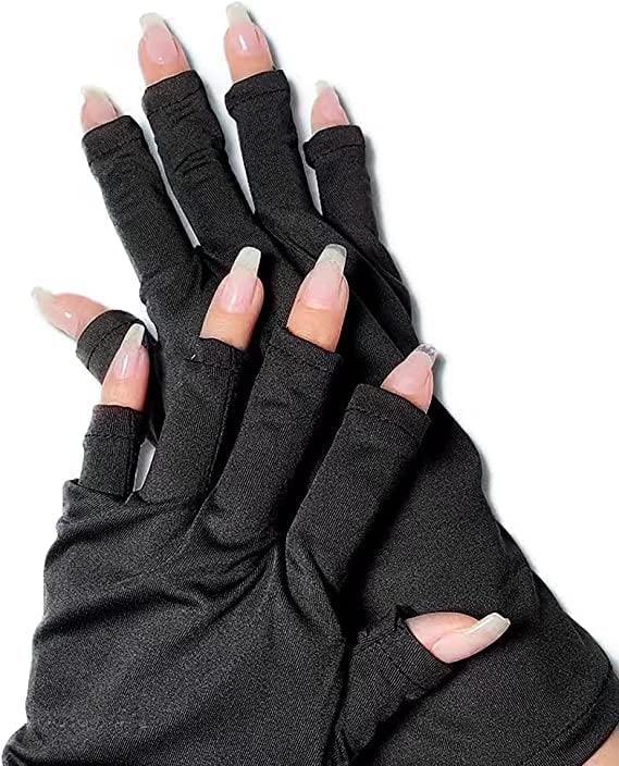 UV Protection Gloves for Gel Nail Lamp, UV Protection Gloves for
