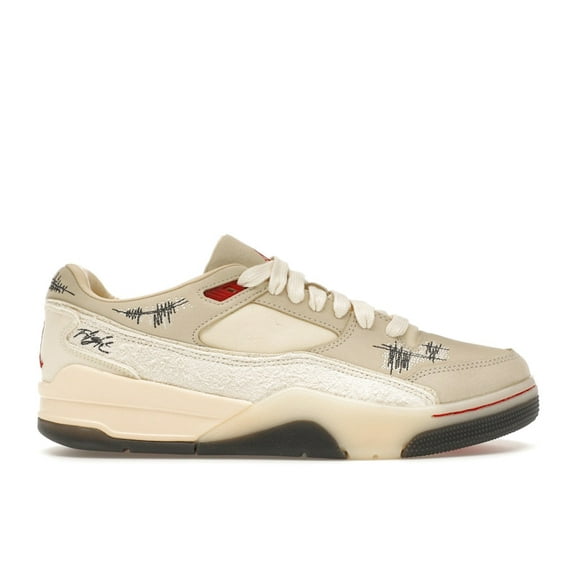 Jordan Women's Flight Court Who Decides War Coconut Milk Shoes, from StockX