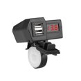 thumbnail image 3 of Cargador USB para Motocicleta Strade Fareast Limited Accesorios Desconexión Rápida Rojo, 3 of 8