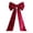 Red-86.4IN, variant on Giant Black Bow Halloween Decor, 48 Inch Halloween Wall Decoration for Front Door, Indoor Halloween Party Hanging Bow