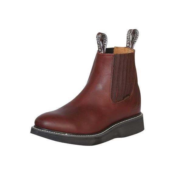 Establo Men’s Work Ankle Boot - Grasso Leather - Wine 24963