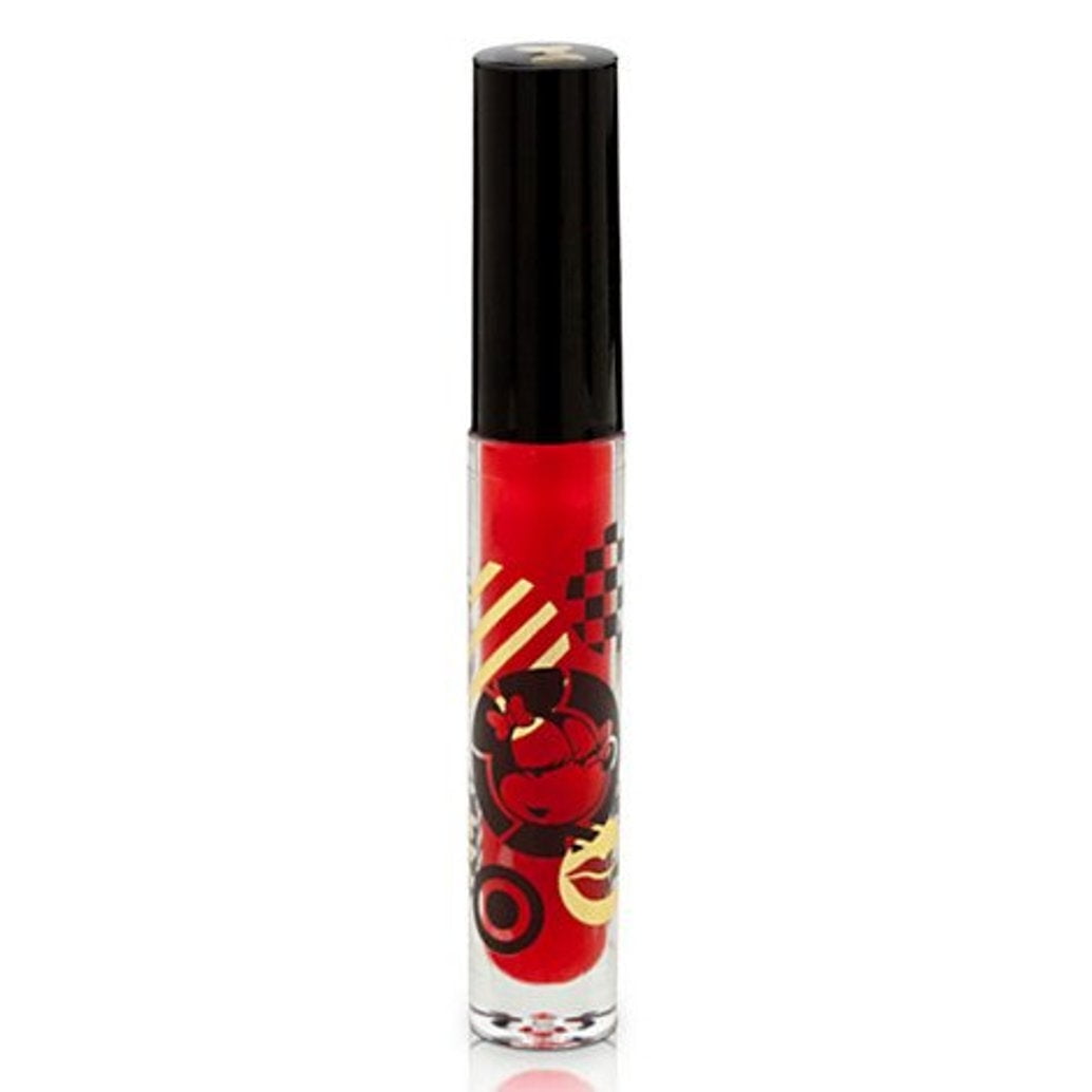 Disney Beautifully Disney I'm Seeing Dots Cherry Red Lip Gloss